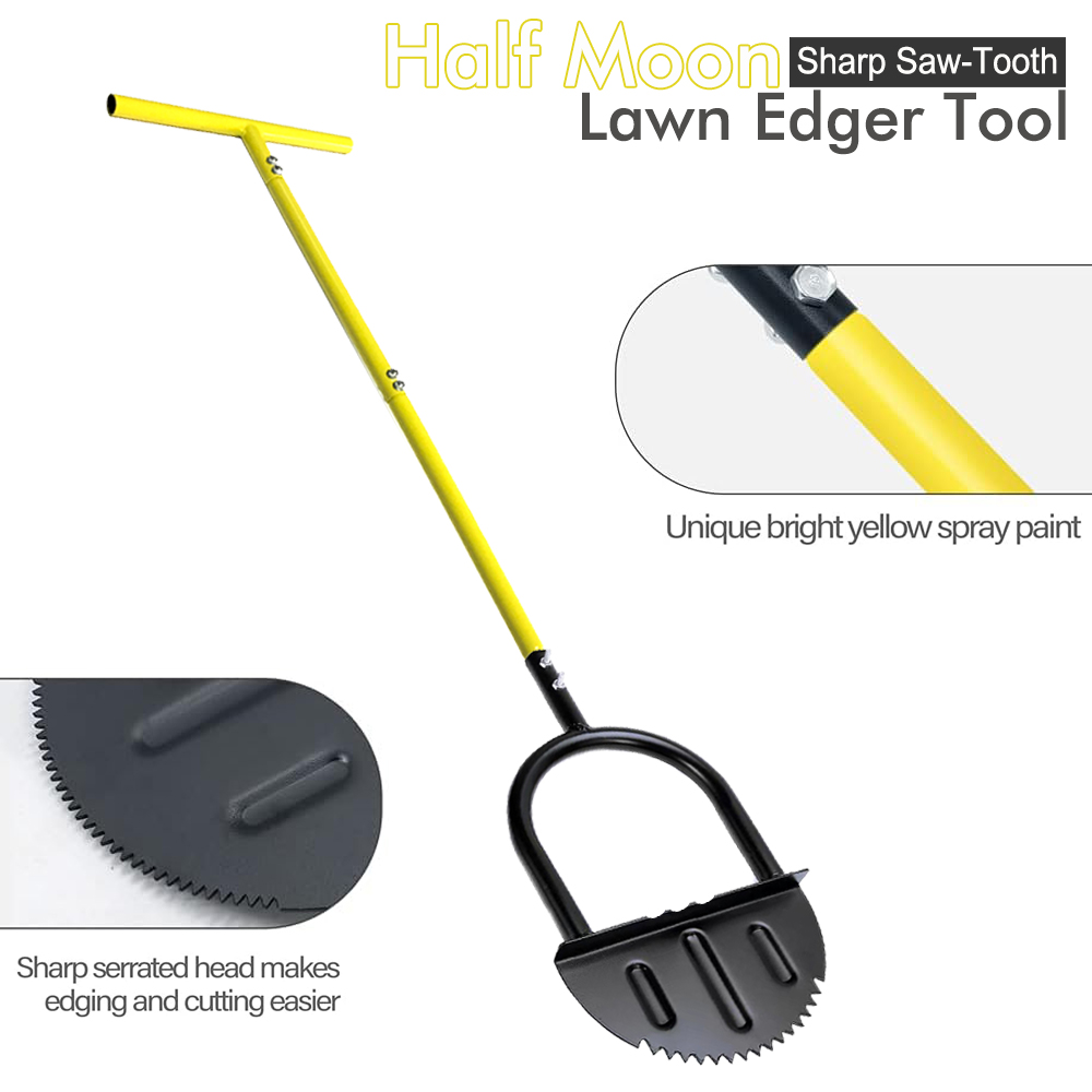 Gardening Tools Spade - Pala Manual de acero para bordeadora