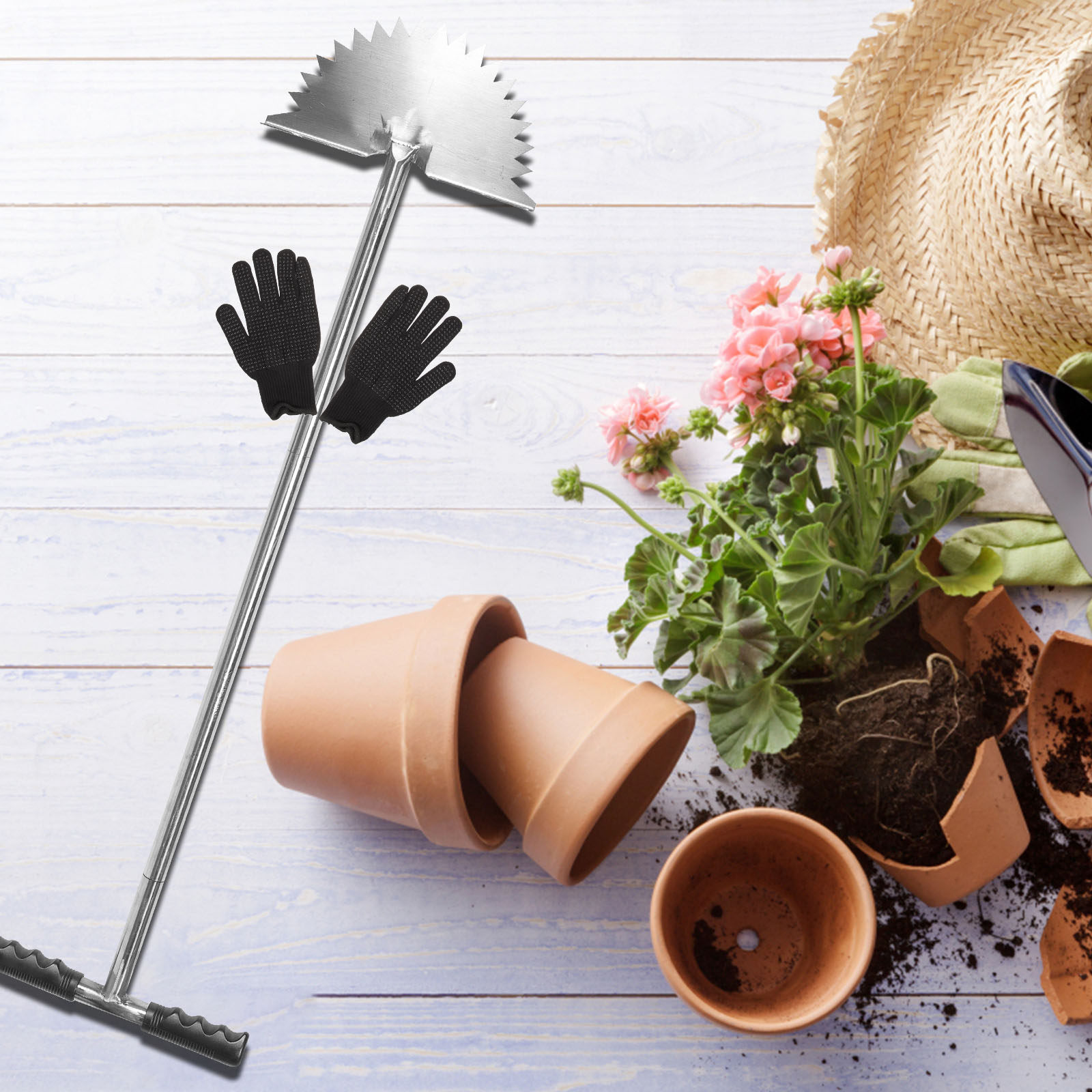 Gardening Tools Edger - Recortadora de césped manual, herramienta para
