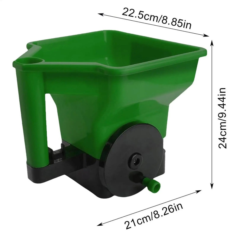Grass Seed Spreader - Esparcidor Manual para Césped de 3L,
