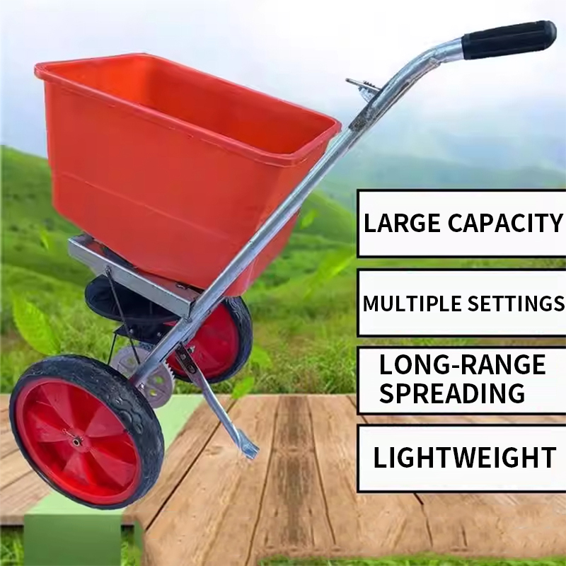 Grass Seed Spreader - Máquina Compacta Multifuncional para Sembrar Semillas