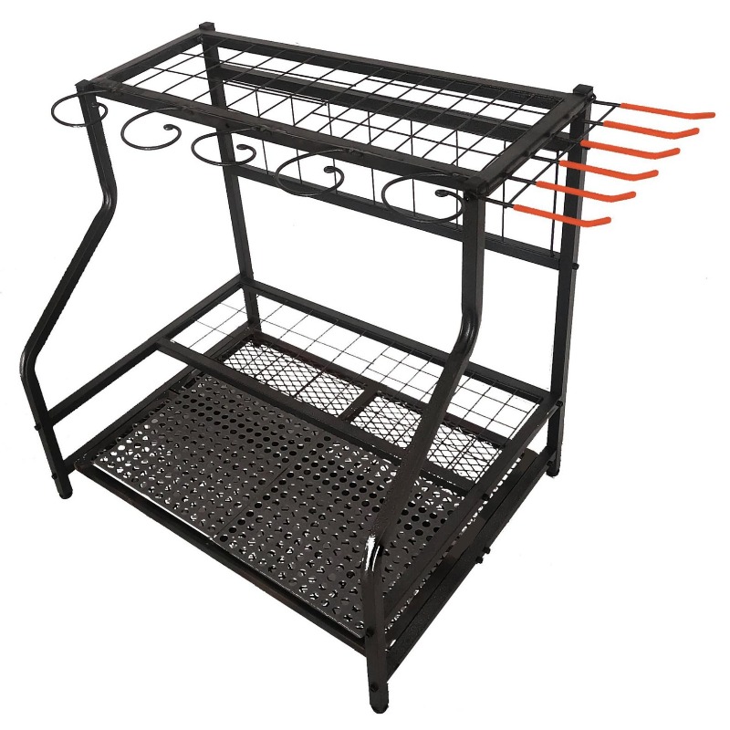Gardening Tools Amazon - Estante Metálico para Almacenamiento de Herramientas
