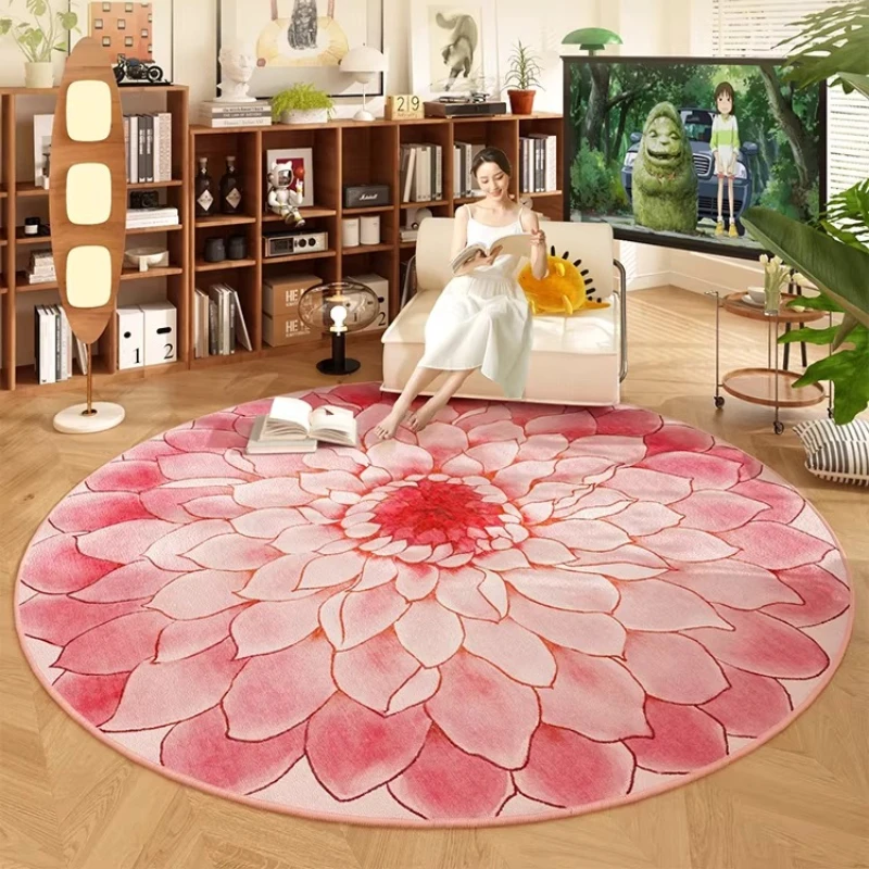 Alfombra redonda rosa para sal - Gardening Tools Pink reseña y precio
