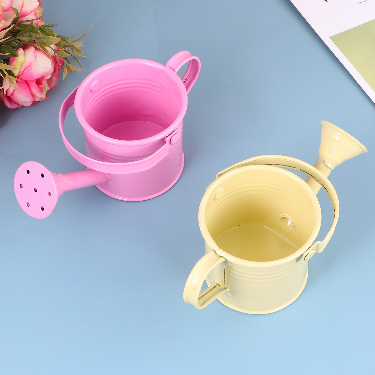 2 regaderas de hierro resisten - Gardening Tools Pink reseña y precio