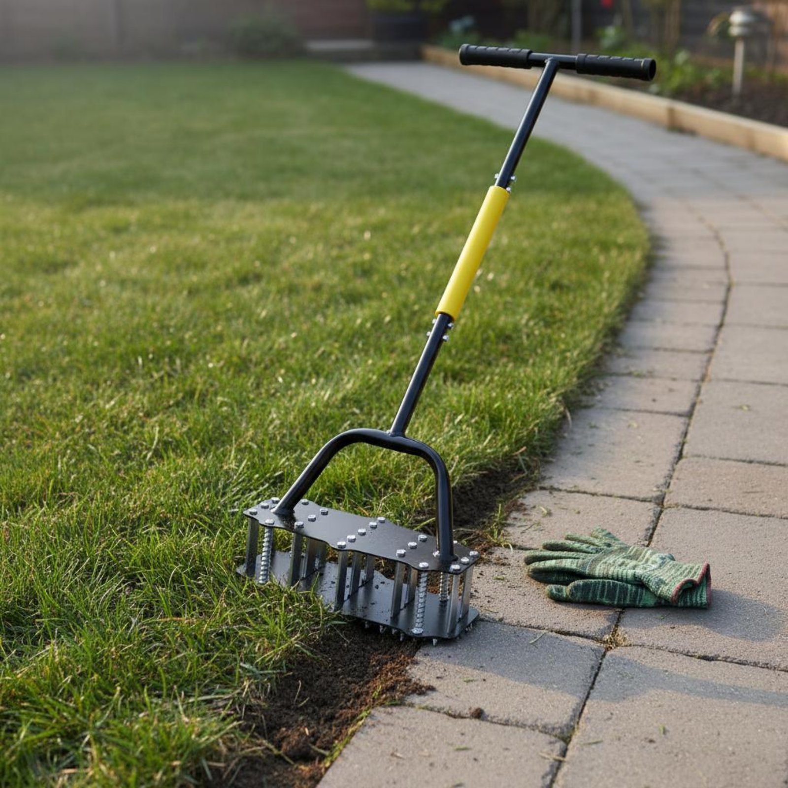 Cortador de bordes de césped m - Gardening Tools Spade reseña y precio