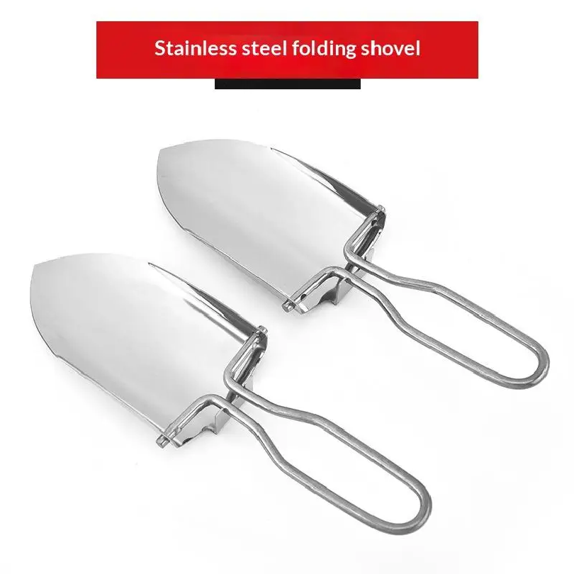 Pala plegable de acero inoxida - Gardening Tools Spade reseña y precio
