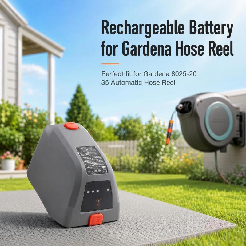 Batería recargable de iones de - Gardena Hose Comfort reseña y precio