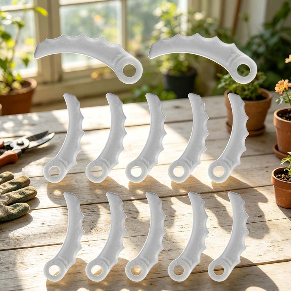 12 piezas de plástico para hoj - Gardening Tools Price reseña y precio