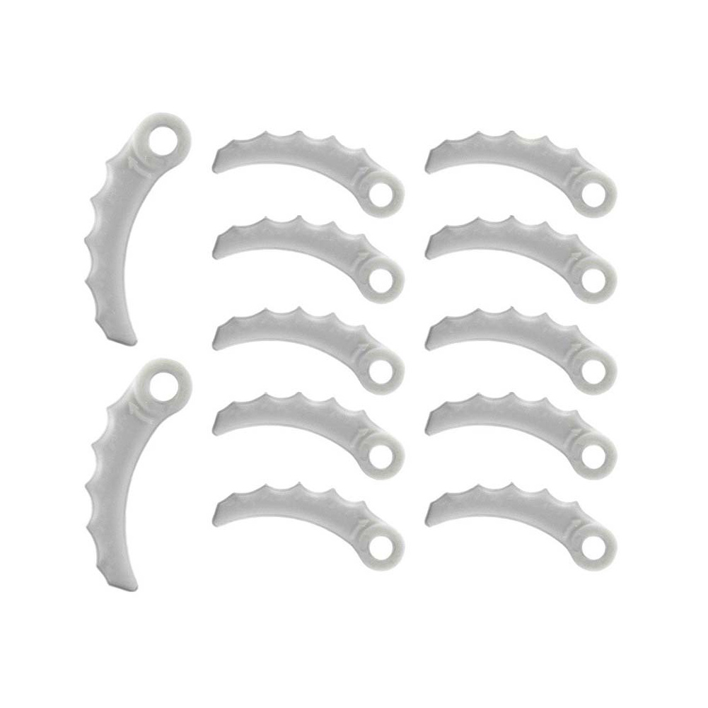 12 piezas de plástico para hoj - Gardening Tools Price reseña y precio