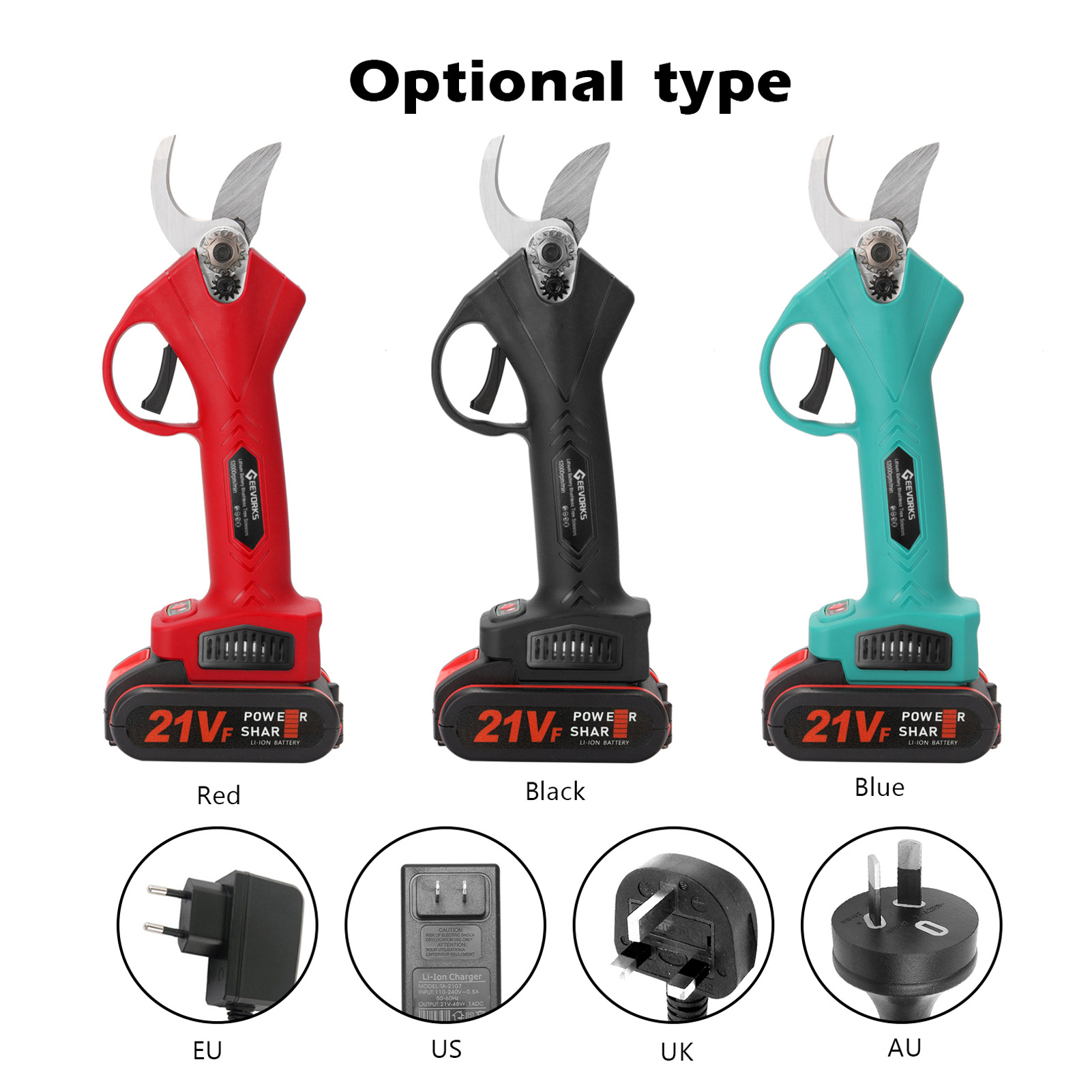 Tijeras Inalámbricas de Litio  - Gardening Tools Amazon reseña y precio
