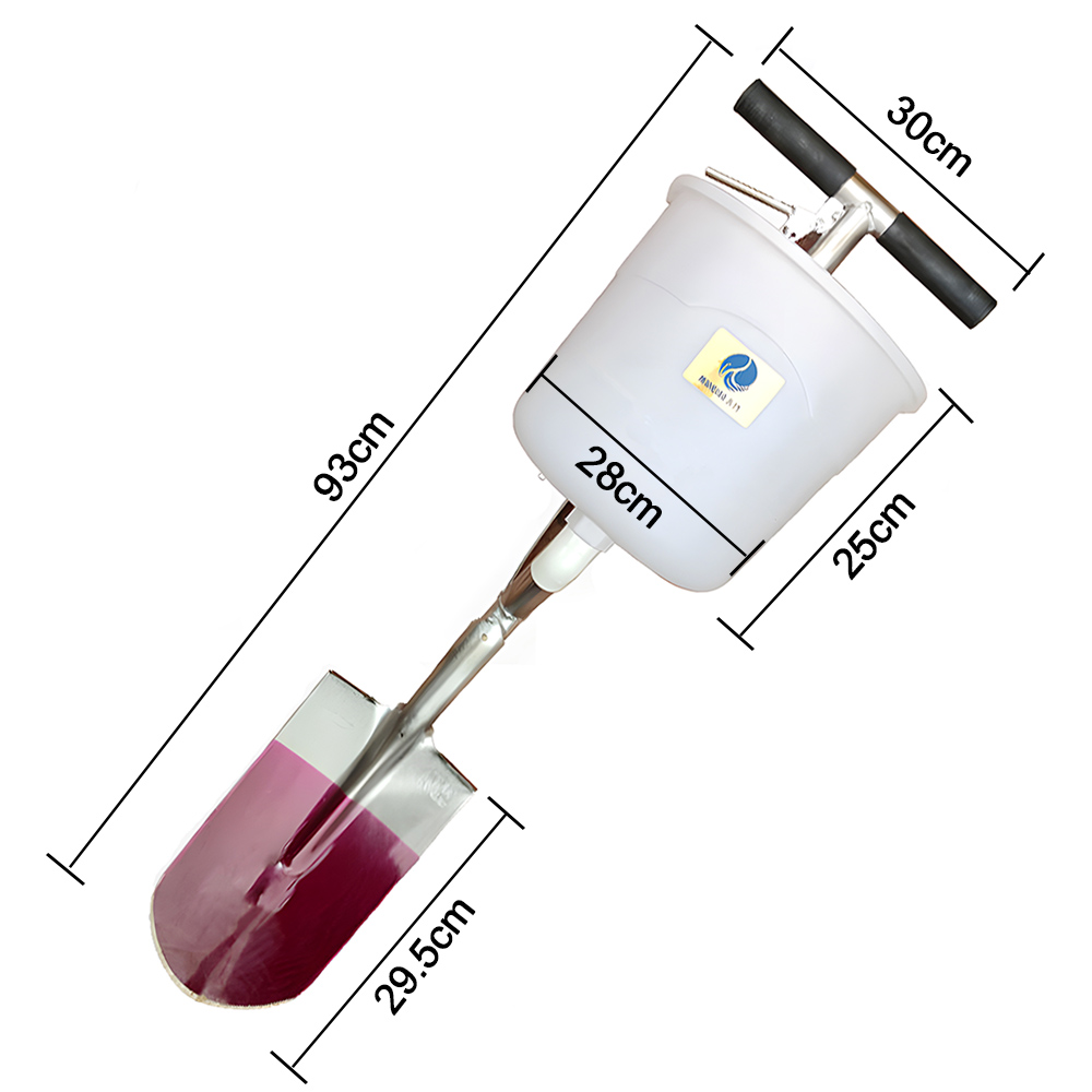 Herramienta de Fertilización d - Grass Seed Spreader reseña y precio
