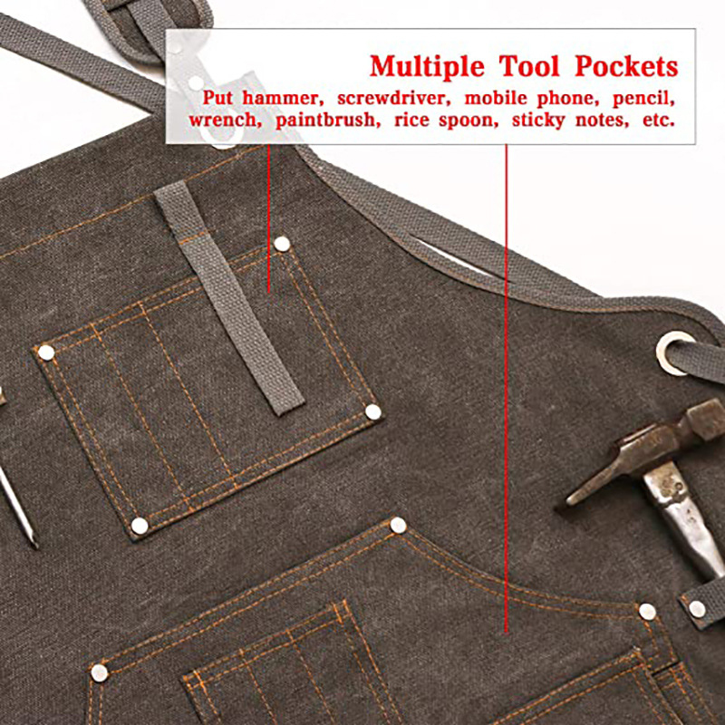 Delantal de Lona Gruesa Modern - Gardening Tools Amazon reseña y precio